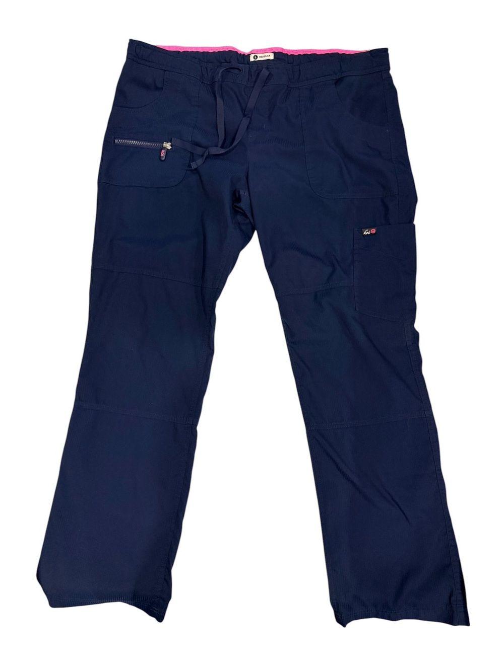 Koi lite women’s scrubs Straight-Leg Pants in Deep Blue